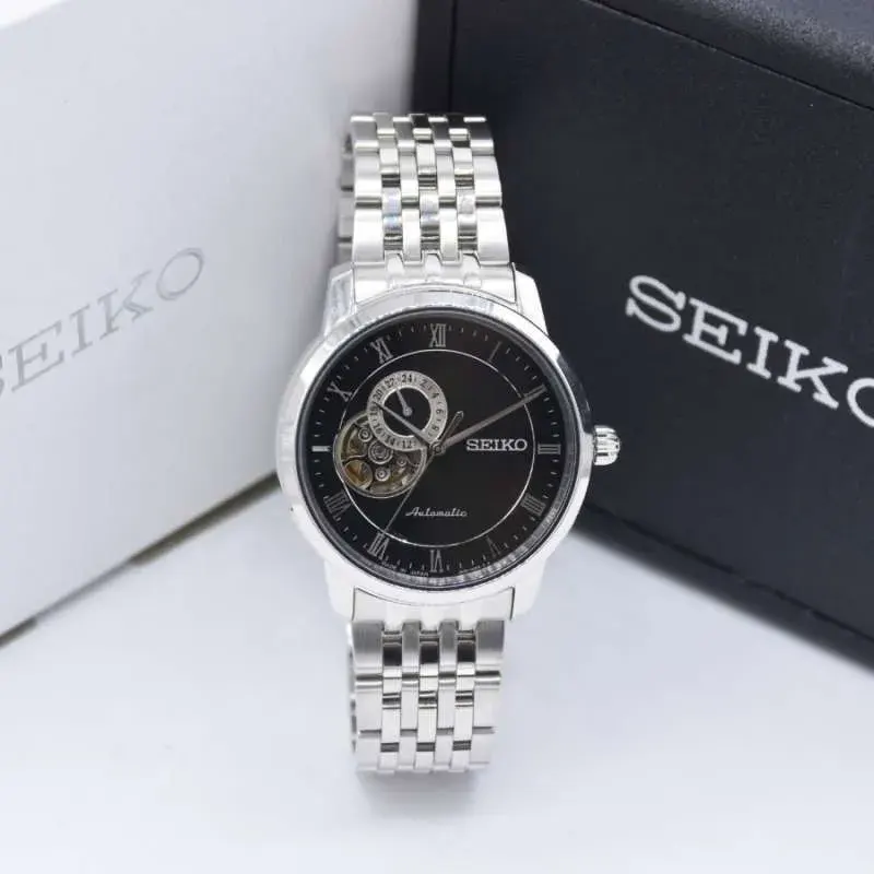 Seiko Presage Automatic Tourbillon Open Heart Men's Watch- SSA271J1